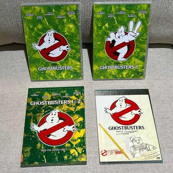 Ghostbusters 1 & 2 Dvd Set With Movie Scrapbook - Picture 1 of 5